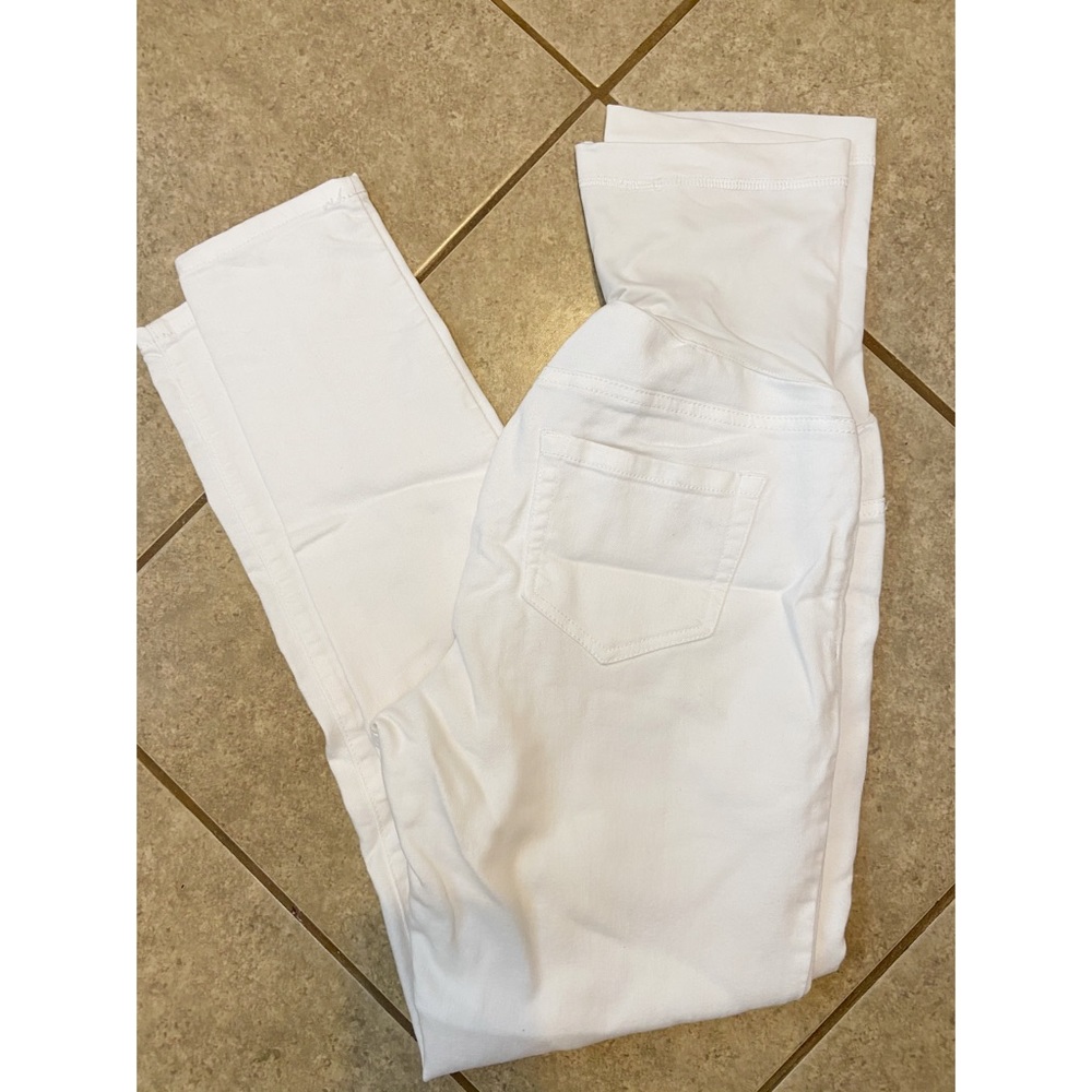 White Maternity Jeans